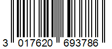 Barcode 3017620693786