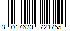 Barcode 3017620721755