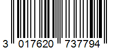 Barcode 3017620737794