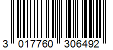 Barcode 3017760306492