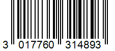 Barcode 3017760314893