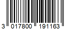 Barcode 3017800191163