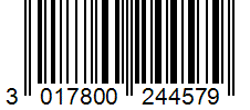 Barcode 3017800244579