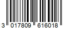 Barcode 3017809616018