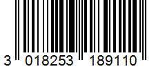 Barcode 3018253189110