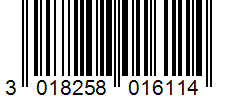 Barcode 3018258016114