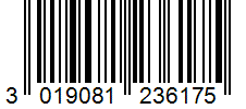 Barcode 3019081236175