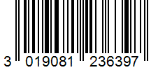 Barcode 3019081236397