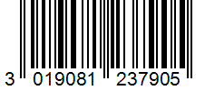 Barcode 3019081237905