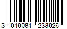 Barcode 3019081238926