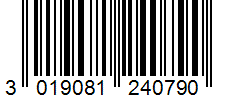 Barcode 3019081240790