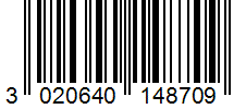 Barcode 3020640148709