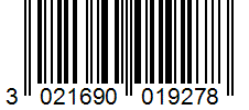 Barcode 3021690019278