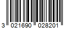 Barcode 3021690028201