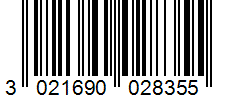 Barcode 3021690028355