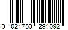 Barcode 3021760291092