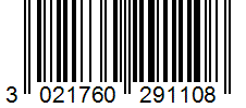Barcode 3021760291108