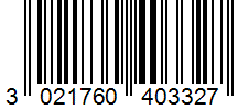 Barcode 3021760403327