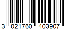 Barcode 3021760403907