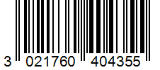Barcode 3021760404355