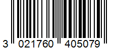 Barcode 3021760405079