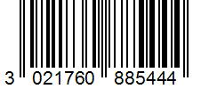 Barcode 3021760885444