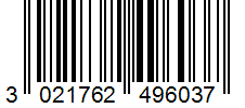 Barcode 3021762496037