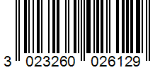 Barcode 3023260026129