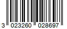 Barcode 3023260028697