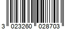 Barcode 3023260028703