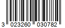 Barcode 3023260030782