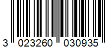 Barcode 3023260030935