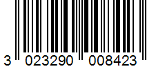 Barcode 3023290008423