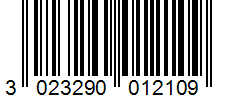 Barcode 3023290012109