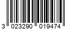 Barcode 3023290019474