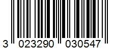 Barcode 3023290030547