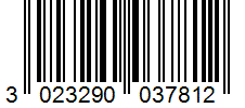 Barcode 3023290037812