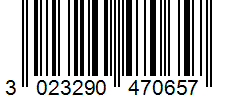 Barcode 3023290470657