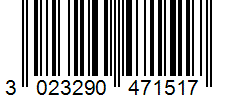 Barcode 3023290471517