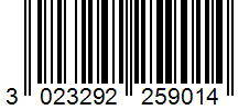 Barcode 3023292259014