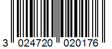 Barcode 3024720020176