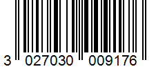 Barcode 3027030009176