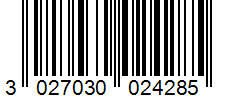 Barcode 3027030024285