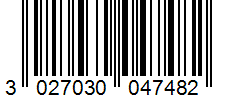 Barcode 3027030047482