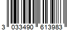 Barcode 3033490613983