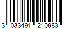 Barcode 3033491210983