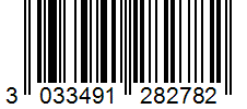 Barcode 3033491282782