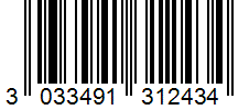 Barcode 3033491312434