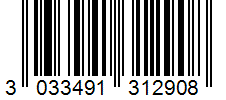 Barcode 3033491312908