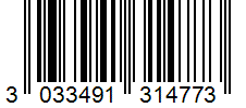 Barcode 3033491314773